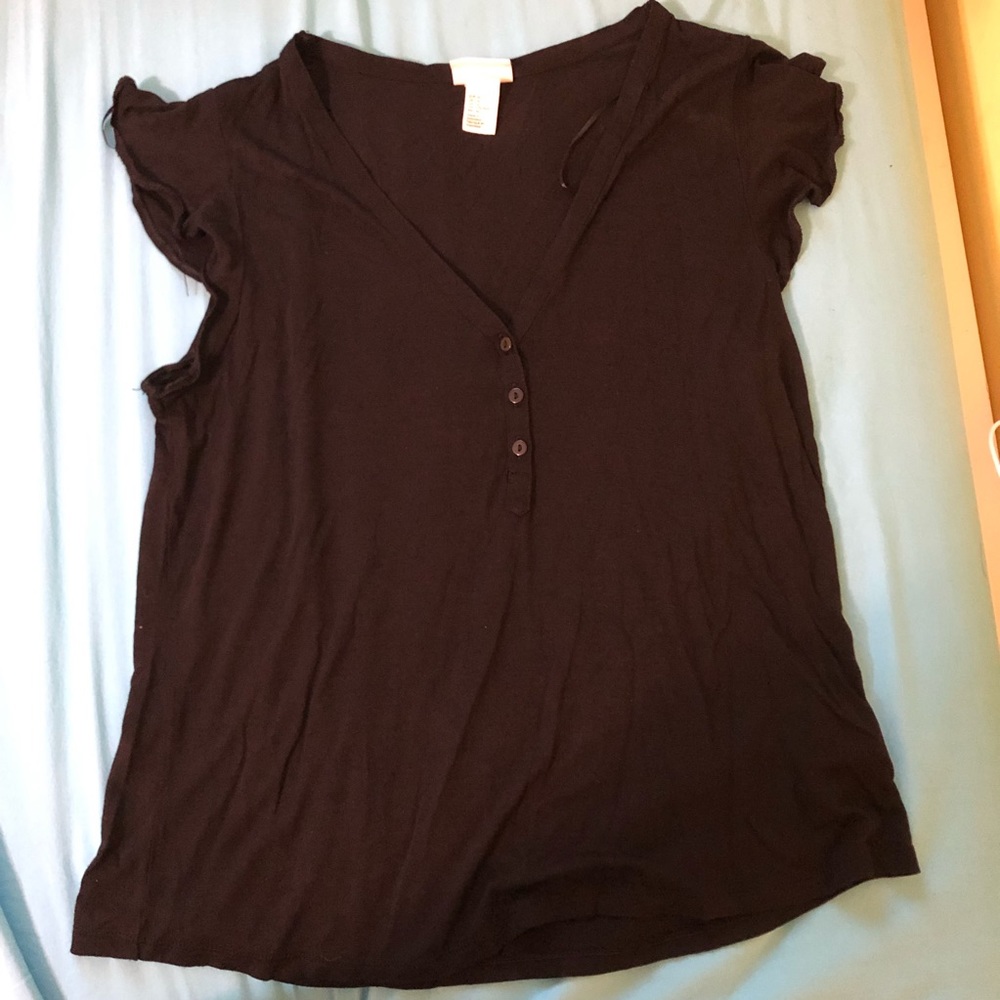 Black H&M blouse medium